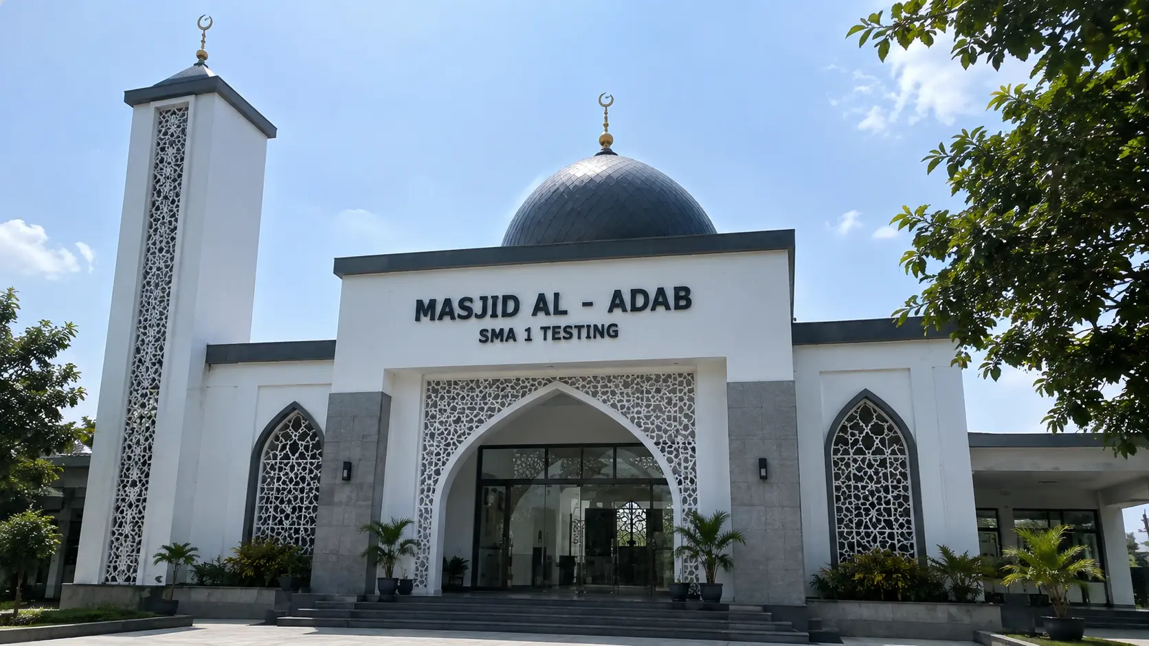 Masjid Al - Adab SMA 1 Testing